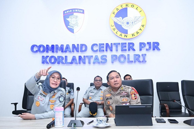 Jasa Raharja Bersama Korlantas Polri Pastikan Kesiapan Arus Balik Idulfitri 2026, Pantau Kesiapan Sistem Pengendalian Lalu Lintas